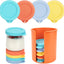 8 Tapas Silicona Oui con Organizador Frascos Reutilizables