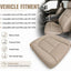 Funda asiento conductor piel microfibra perforada Ford F250