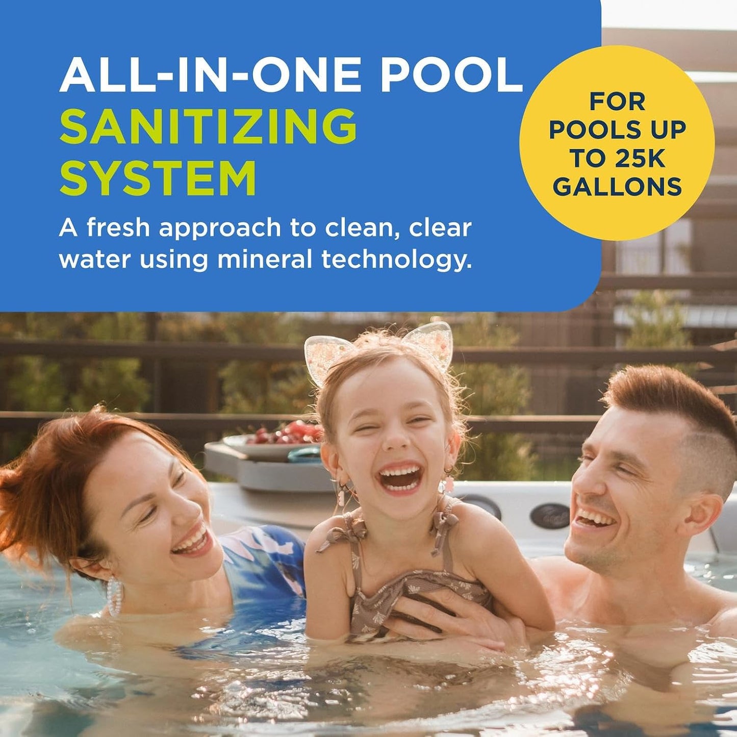 Depósito mineral para piscina modelo 6100 cycler