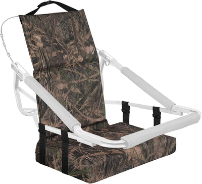 Soporte asiento caza ajustable con cojín plegable y correas