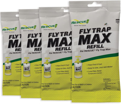4 Pzas Refill Mosquitera Exterior Reutiliz.