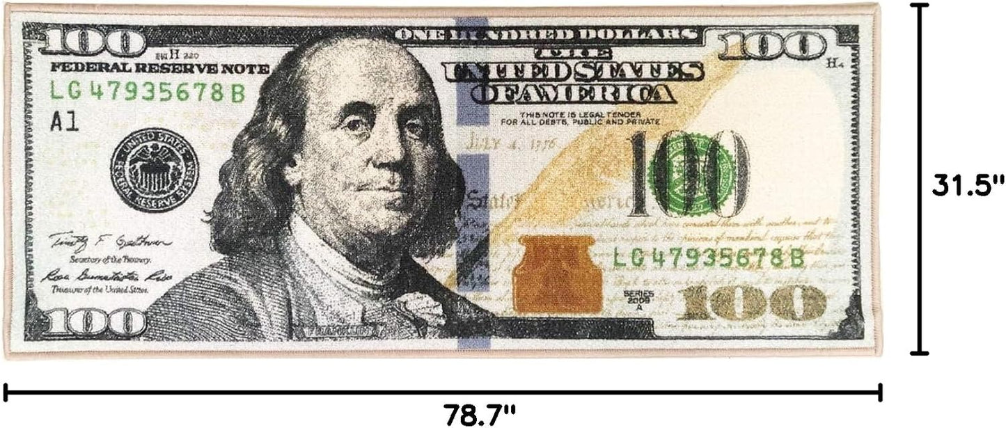 Alfombra corredor billete 31.5 para sala cocina