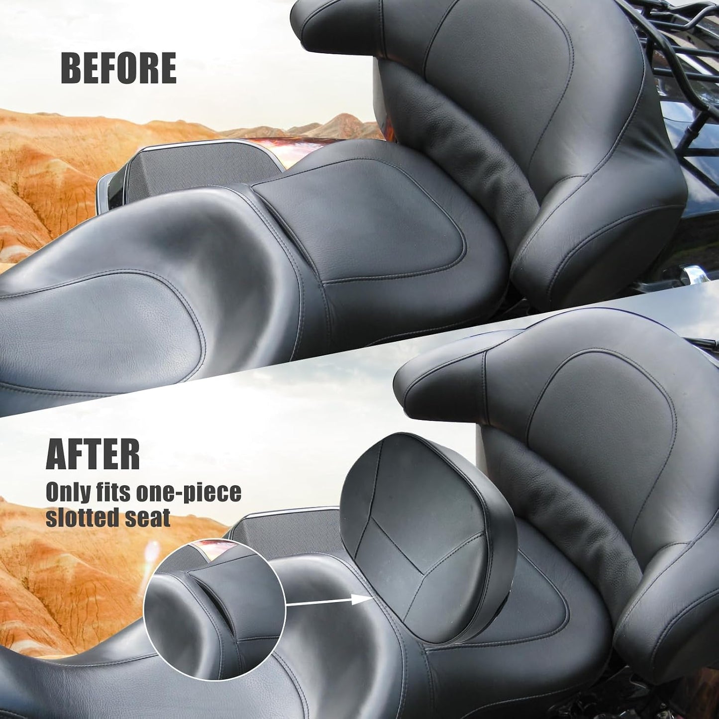 Respaldos ajustables para Harley Touring Street Glide