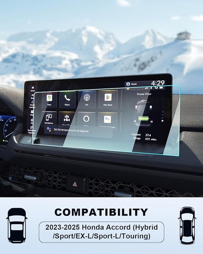 Protector pantalla vidrio templado 12.3pulg Honda Accord 2023-26