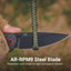 Cuchillo EDC acero en polvo negro PVD fibra carbono