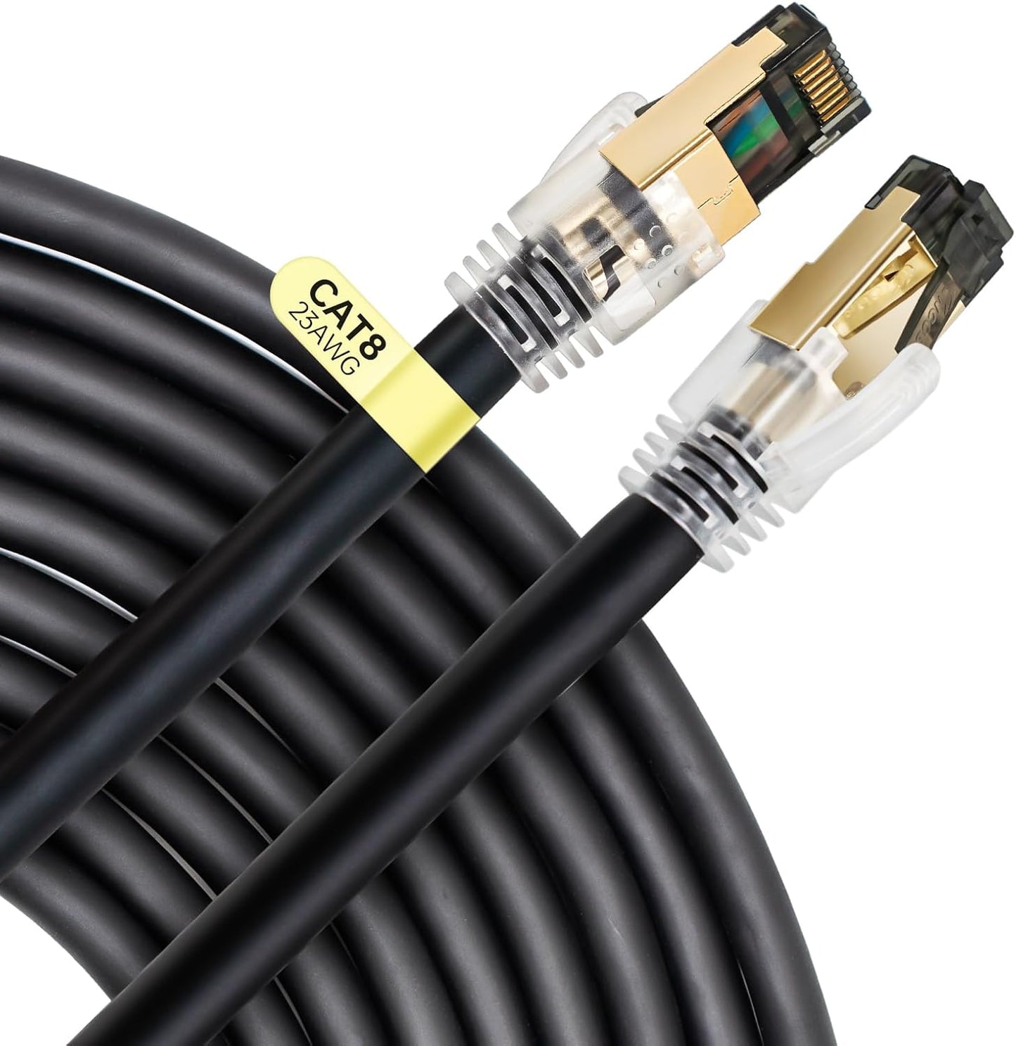 Cable Ethernet Cat8 50ft blindado 40gbps comp