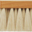 Cepillo quitar polvo pelo cabra blanco mango madera