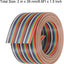 Cable cinta arco iris 30 pines 6.6ft 0.050pulg para electrónica