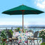 Mantel redondo 60" impermeable cremallera patio