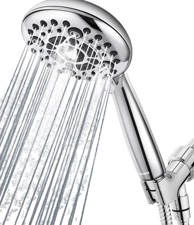 Cabezal ducha mano 5pulg 6 modos pulverizacion cromado