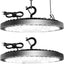 2 Luces LED UFO 160W 25000lm IP65 para Almacén Taller