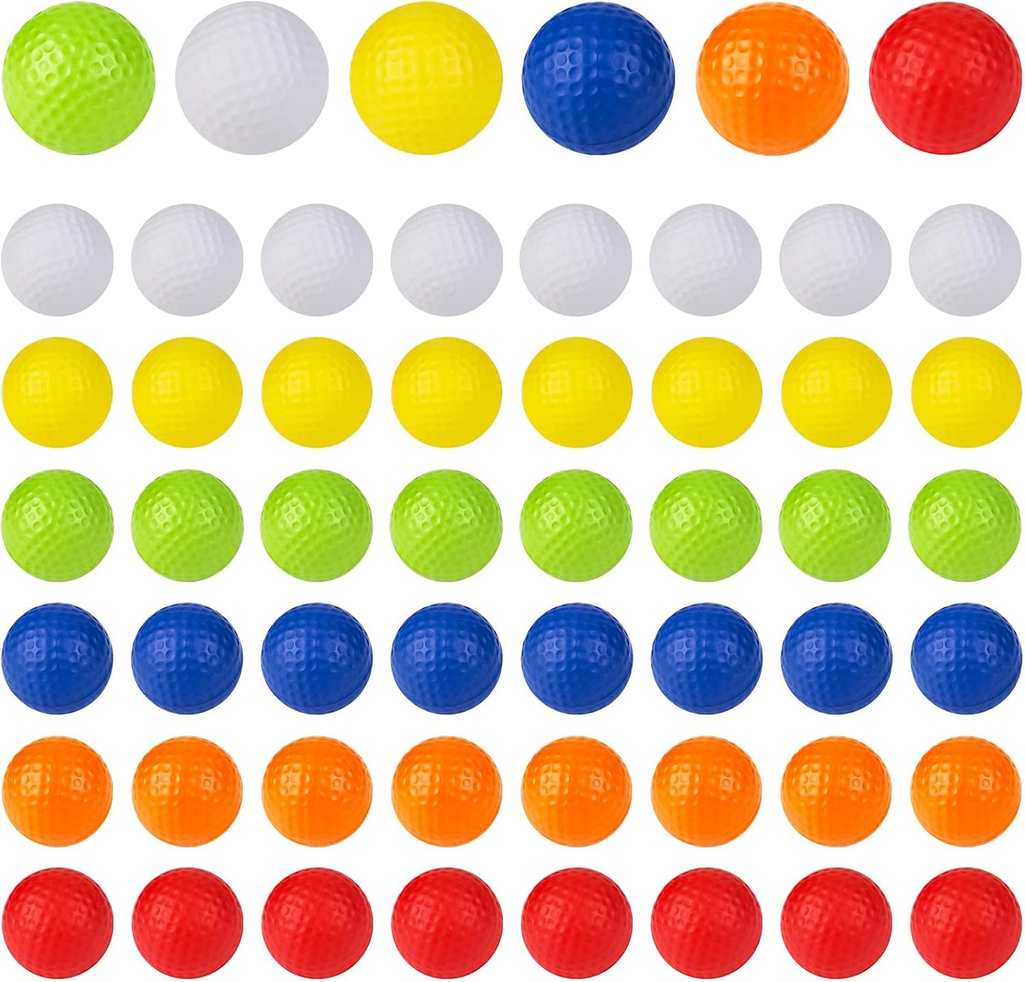 108 Pelotas Golf Espuma Suave Práctica Patio