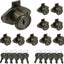 Cerradura gabinete bronce antiguo Dreeser pack 10