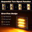Luces LED marcador lateral secuencial ámbar comp Chevy 94-98
