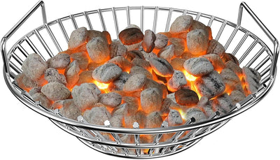 Canasta cenizas acero inox para parrilla BGE Kamado Joe