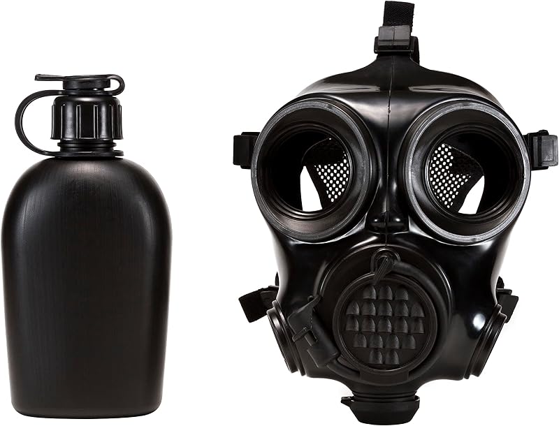 Máscara respiradora cara completa química CBRN CM-7M