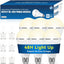 6 Bombillas LED Recargables 48h 12W Equiv 65W A19