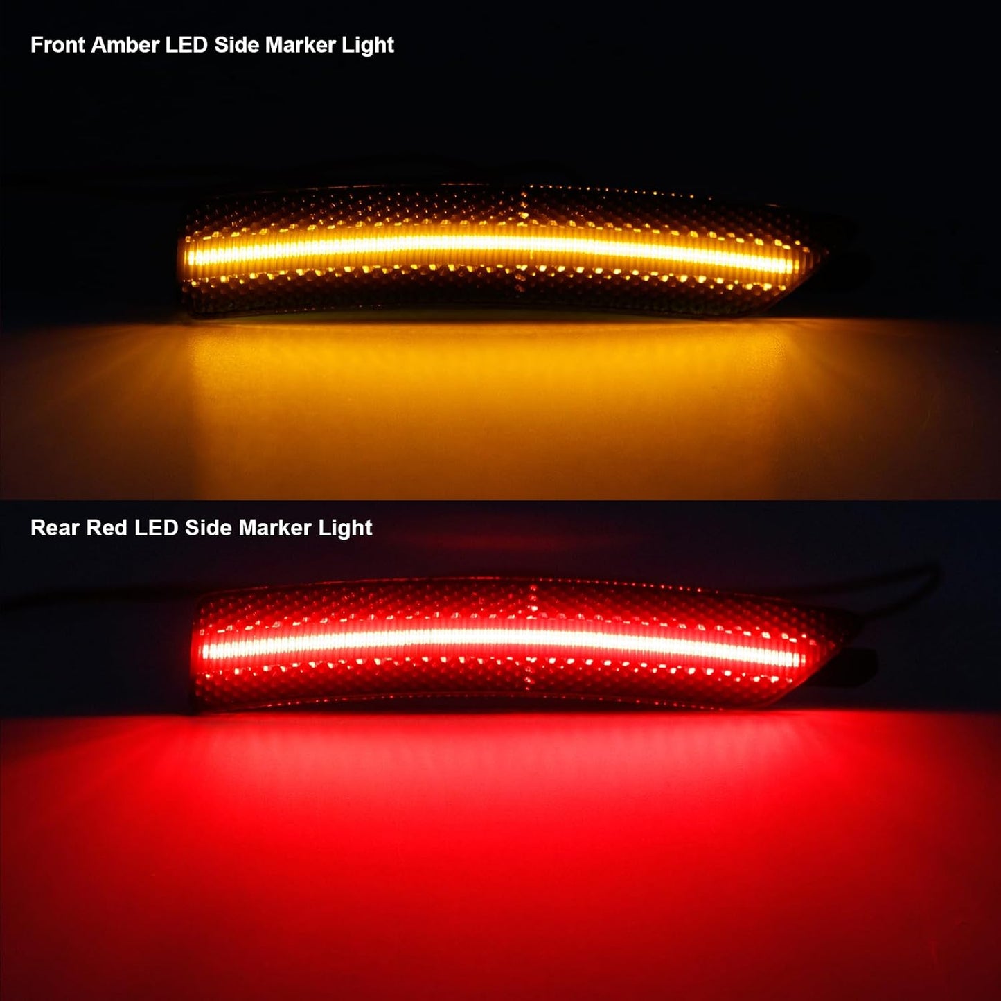 4 Pzas Luces LED Mustang S650 24-25 Lente Ahumado