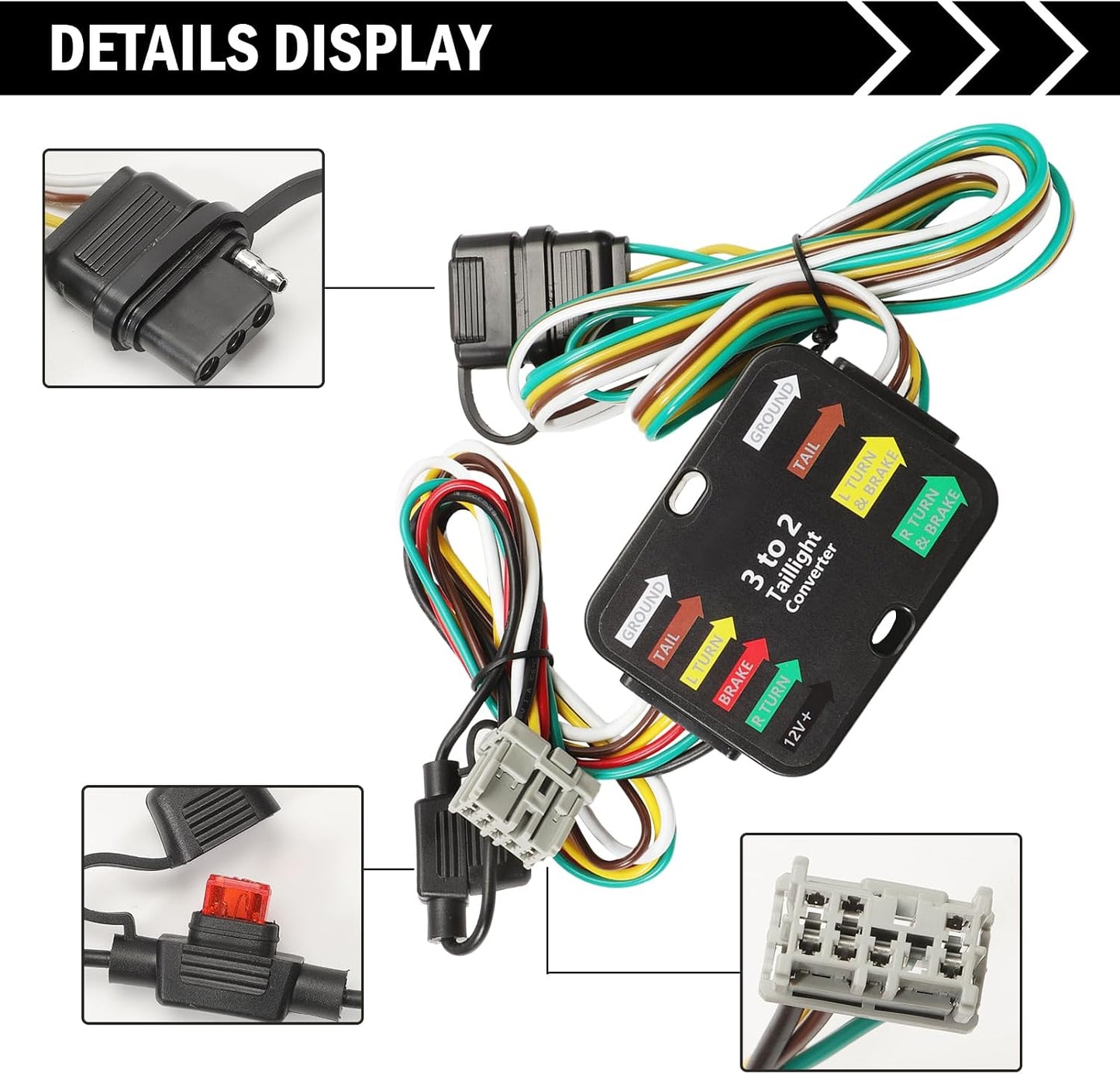 Arnés cableado remolque Odyssey 2005-10 conector 4 vías