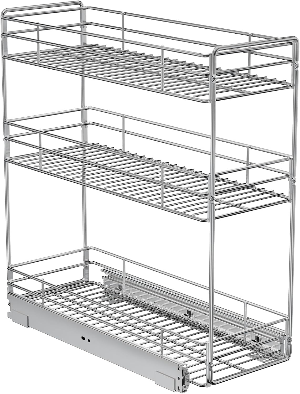 Organiz. gabinete 3 niveles 5.5x20.5" cocina