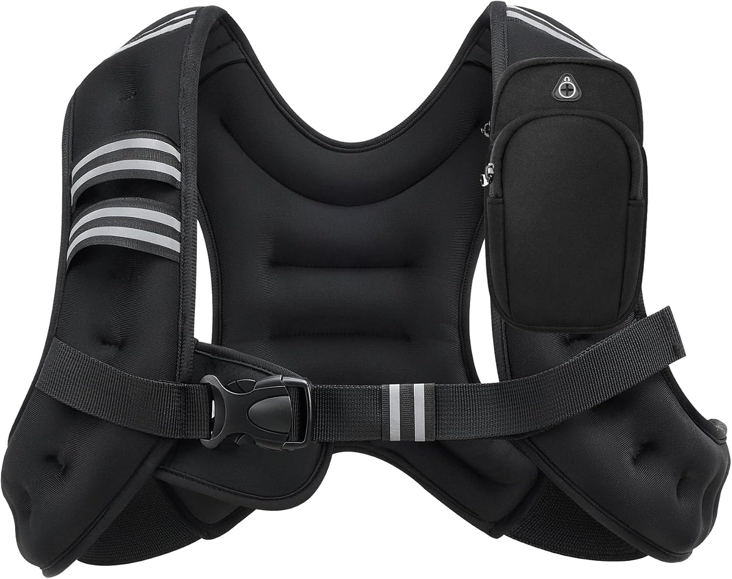 Chaleco peso ajustable 6-20 libras para caminar entrenamiento
