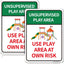 2 Carteles Aluminio Reflectante Protección UV
