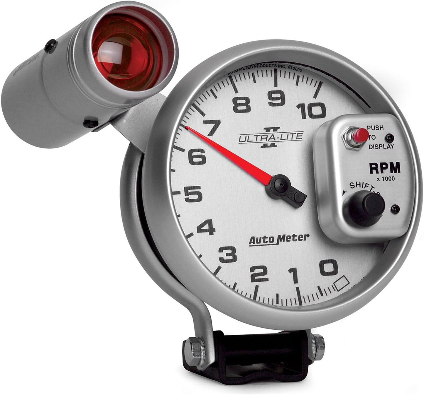 Tacómetro Shift-Lite 5" 10000 rpm soporte pedestal