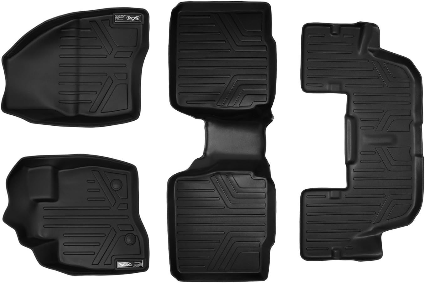 Alfombrillas Ford Explorer 15-16 3 Filas Negro