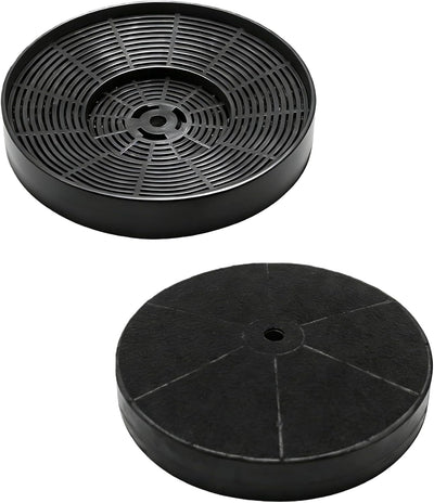 2 filtros carbono campana WRHF003S2 Winflo 30pulg acero inox vidrio