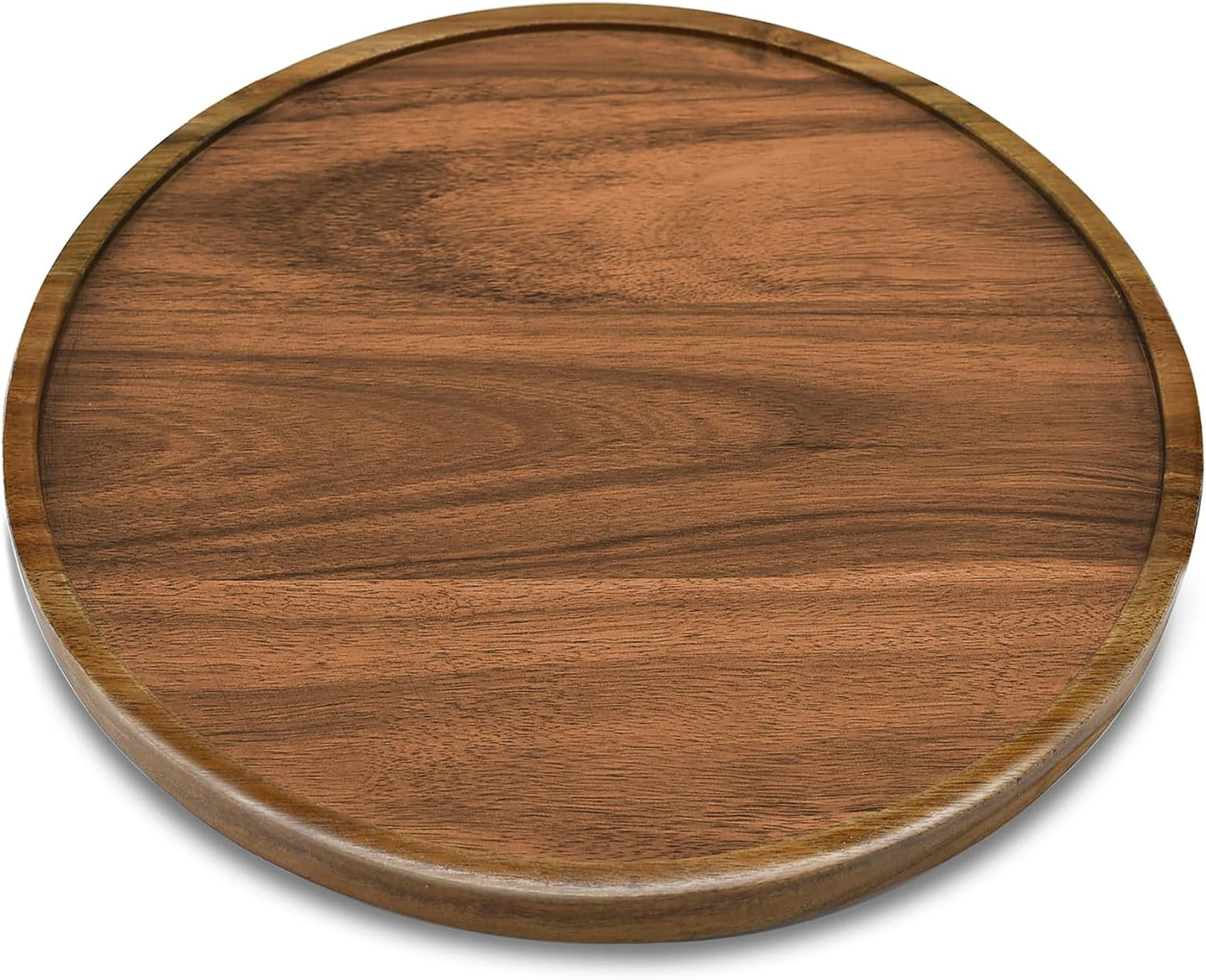 Organiz. Lazy Susan madera acacia 9" set 2