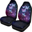 Set 2 fundas asiento automóvil diseño mariposa y galaxia