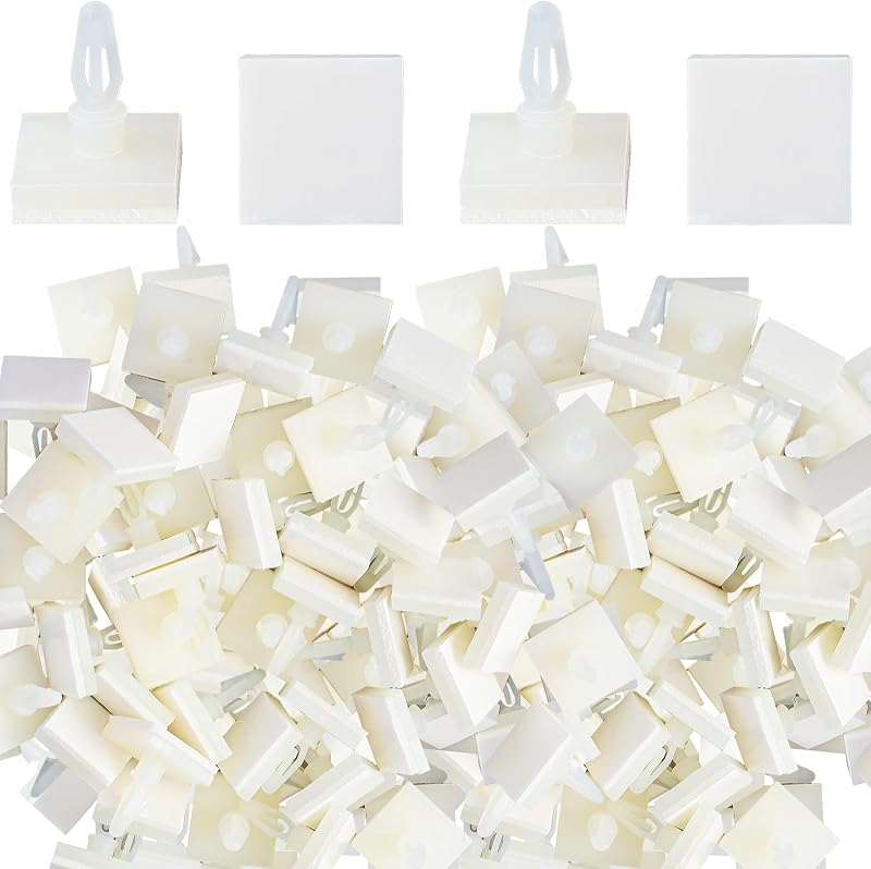 100 Pzas Separadores PCB Adhesivos Soporte Plástico L 0.31