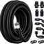 Kit manguera combustible AN8 E85 PTFE trenzada 10pies negro