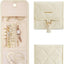 Estuche plegable organiz. joyas viaje beige
