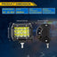 Barra luz LED 42" 540W con luces antiniebla camión