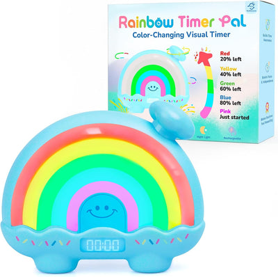 Temporizador visual magnético para niños con luz nocturna azul