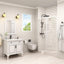 Set 4 Pzas Accesorios Baño Acero Inox Negro Mate