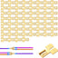 60 Pzas divisor terminal pala doble conector automotriz