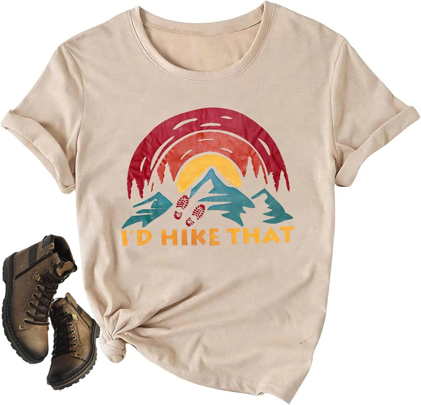 Camisa Aventura Amanecer Senderismo Workout