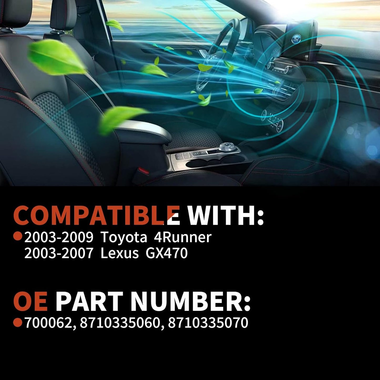 Motor soplador calentador Toyota 4Runner 03-09 Lexus GX470