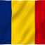 Bandera Rumania 3x5ft poliéster ojales latón doble costura