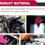 6 Pzas perno etiqueta reflectora M5 para motocicleta