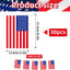 Banderines 30 mini cuerda 32.8ft rojos blancos azules 4 de Julio