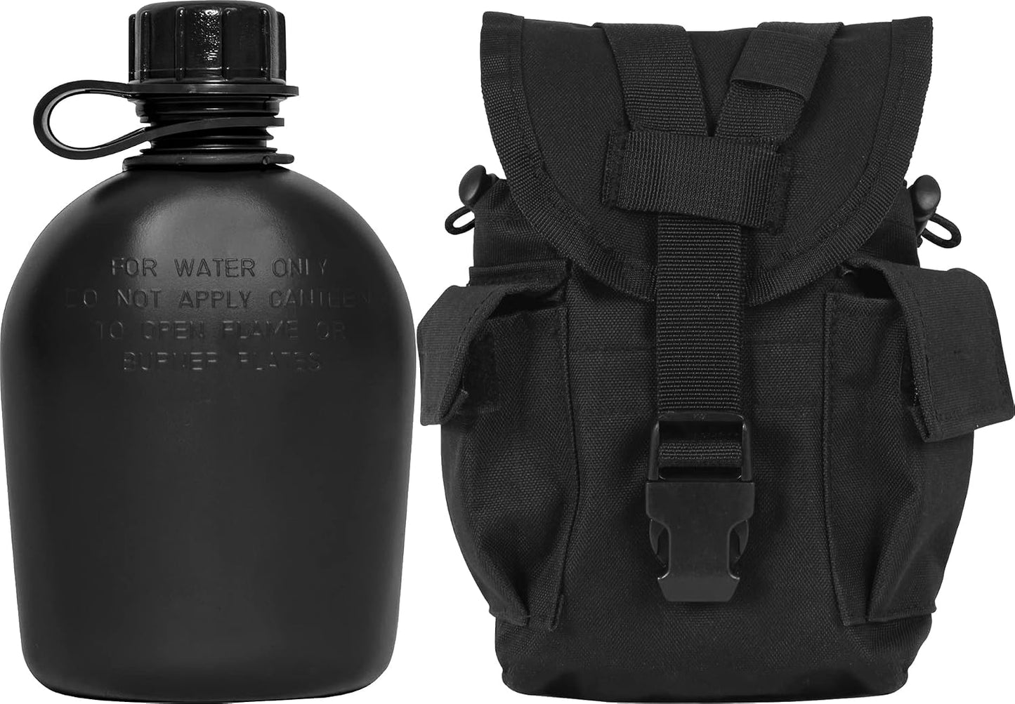 Canteen 1qt con cubierta MOLLE II y funda utilidad