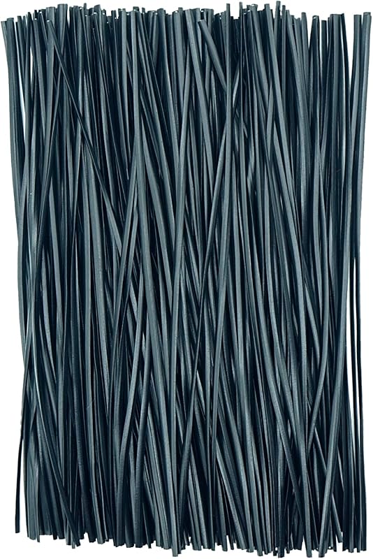 Lazos plástico negro 6pulg reutilizables 500pzas