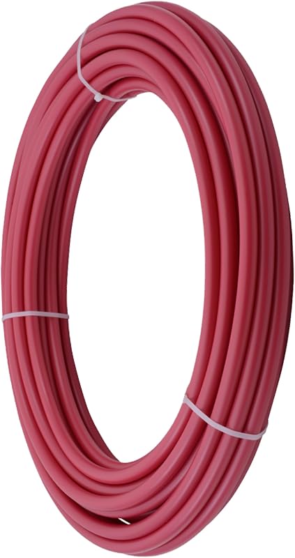 Tubo agua flexible PEX-B rojo 3/4" x100 ft