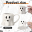 6 Tazas Cerámica Halloween 11oz para Café Té Chocolate