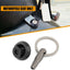 Perno asiento motocicleta 1/4-20 anillo antirrobo Harley