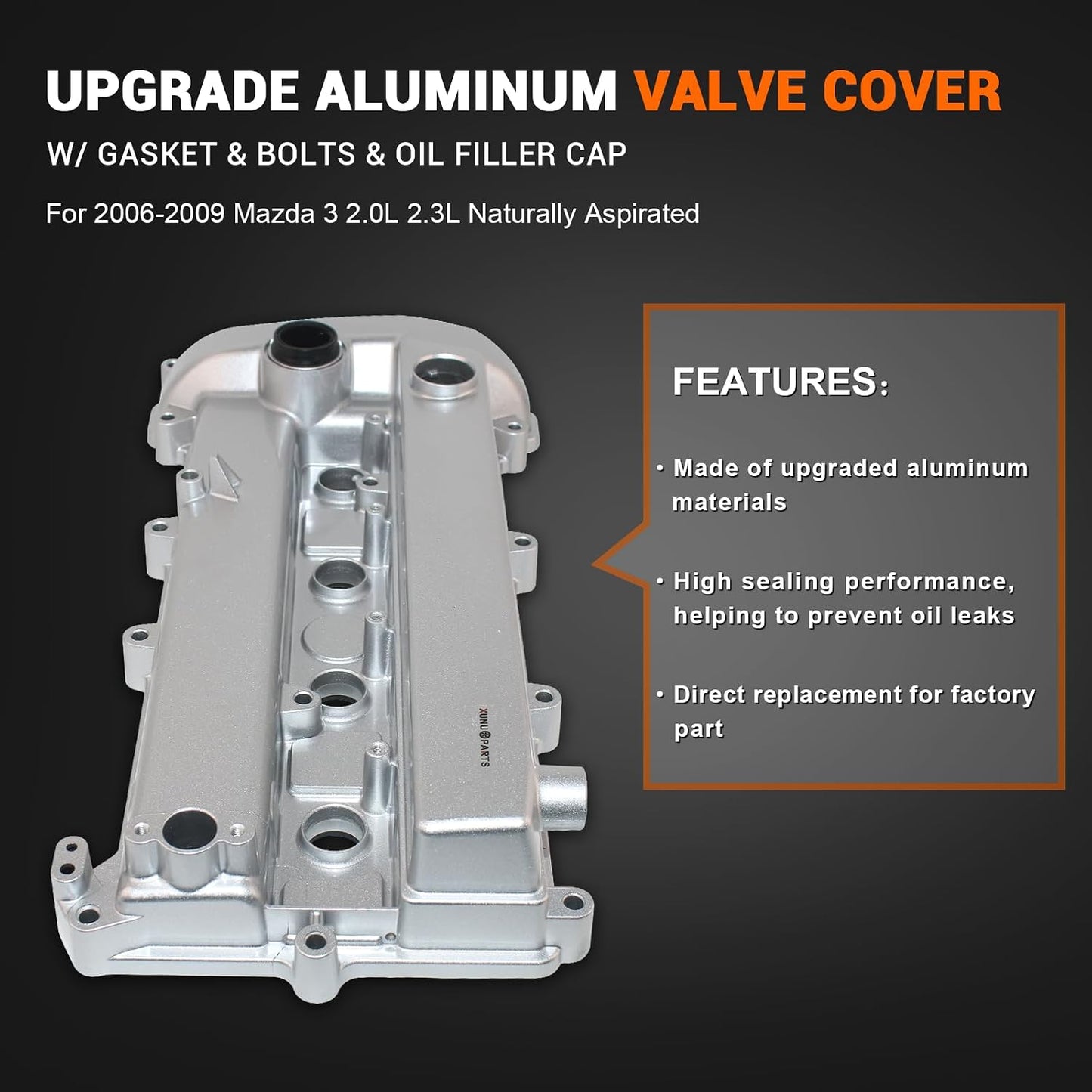 Tapa válvula aluminio Mazda 3 06-09 L3N5-10-210