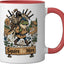 Taza Cerámica Fiesta Renacimiento Roja/Blanca